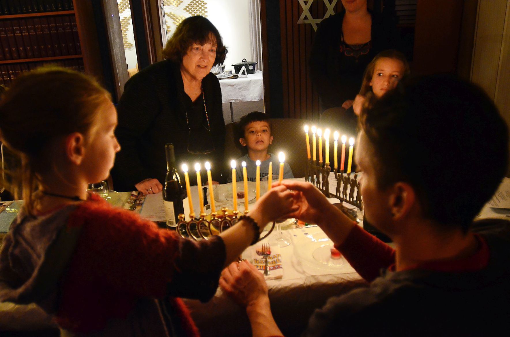 Congregation Beth Shalom celebrates the last day of Hanukkah 8